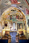 Castiglione Olona - Battistero della Collegiata. Il ciclo di affreschi della cappella di San Giovanni Battista (Masolino s Panicale 1435 circa). 